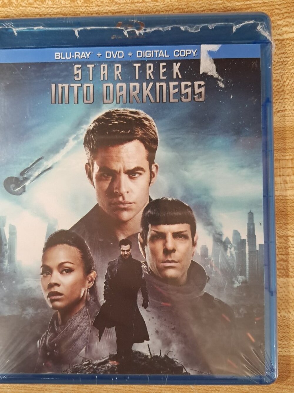 Star Trek Into Darkness  2013 (Blu-ray + DVD + Digital HD) Factory Sealed Sci Fi